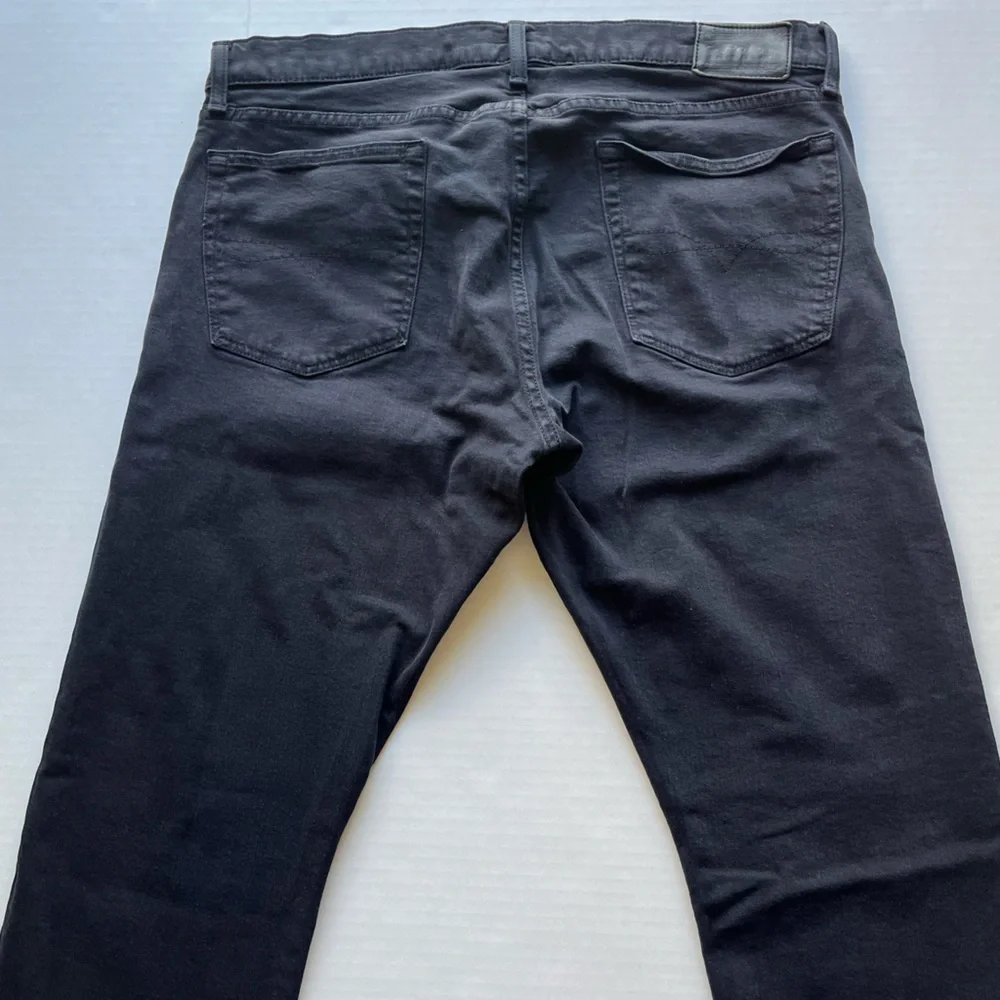 Polo Ralph Lauren Men's Black Varick Slim Straight Denim Casual Jeans